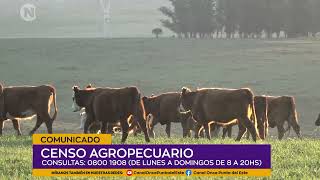 Comunicado sobre Censo Agropecuario [upl. by Zoller]