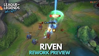 Riven Rework  Wild Rift [upl. by Metcalf]