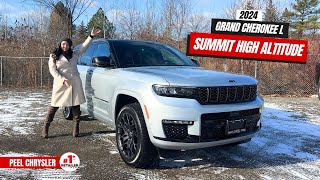 2024 Jeep Grand Cherokee L Summit HIGH ALTITUDE 3Row Luxury  For Sale Toronto amp Mississauga ON [upl. by Ravid]