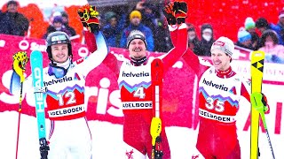 FIS Alpine Ski World Cup  Mens Slalom RUN 2  Adelboden SUI  2024 [upl. by Attenaj]