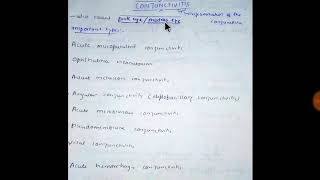 Acute mucopurulent conjunctivitis conjunctiva [upl. by Anaehs]