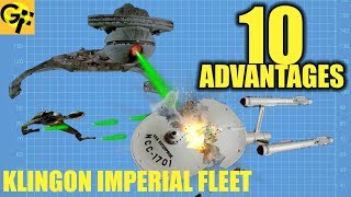 10 Advantages KLINGON IMPERIAL FLEET Star Trek [upl. by Moore]