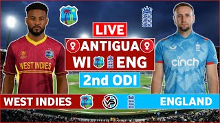 West Indies v England 2nd ODI Live  WI v ENG 2nd ODI Live Scores amp Commentary  West Indies Bowling [upl. by Aelber646]