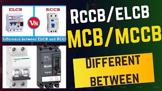 Rccb Elcb  MCBMccb  MpcbRcbo  Rcd kya hai  electrical interview questions kktechnicalDubai [upl. by Strang]