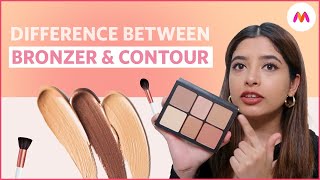 Bronzer vs Contour  Create Different Looks Using Bronzer amp Contour ft ​⁠AninditaChakravarty [upl. by Boutis]