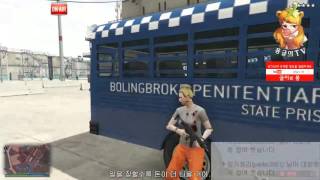 GTA5 습격 탈옥 죄수 정석으로 깨는 방법 [upl. by Leynwad]