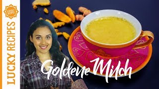 Goldene Milch Rezept  Frischer Kurkuma amp Kurkuma Paste  Ayurvedische Rezepte [upl. by Eidoc]