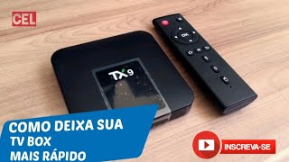 COMO DEIXAR A SUA TV BOX MAIS RÁPIDA [upl. by Sivraj]