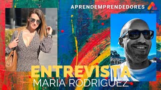 Entrevista a MARÍA RODRÍGUEZ  Aprendemprendedores [upl. by Elhsa]