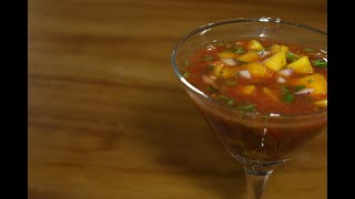 Ceviche de mango RECETA MUY FÁCIL DE HACERJulio Palacio [upl. by Arhaz]