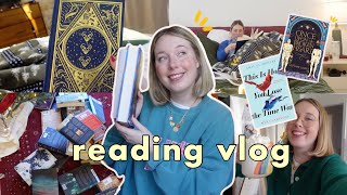 cozy reading vlog starting the new year strong with 2 amazing books [upl. by Iormina]