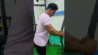 Gym workout 🔥🏋️bodybuiling explore reels work ytshort [upl. by Viola]