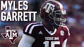 Myles Garrett  quotWelcome to Clevelandquot  Texas AampM Highlights [upl. by Eriha]