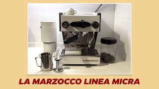 UNBOXING THE LA MARZOCCO LINEA MICRA  HOME ESPRESSO MACHINE BARISTA TOP PICK [upl. by Tawney]