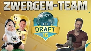 FIFA 16 FUT Draft  ZWERGENTEAM  TopicDraft Kleinster Spieler  FIFA 16 FUT Draft [upl. by Raynah174]