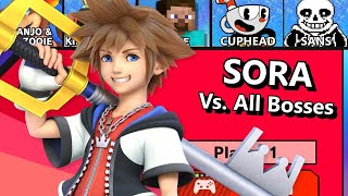 Sora vs All Bosses In Super Smash Bros Ultimate  Final Boss [upl. by Duong]