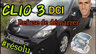 Injection à contrôler clio 3 dci 15l suite résolu [upl. by Iow]