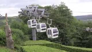 Heights of Abraham Matlock Bath Derbyshire England  13th August 2014 [upl. by Mallory]