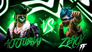 Zerox FF📱 Vs Ajjubhai🖥️  1vs1 Challenge😱 [upl. by Dieter]