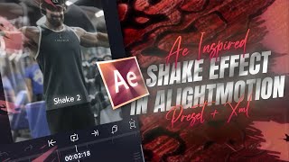 Shake effect  like after effects  present Alightmotion  presetxml [upl. by Binnie49]