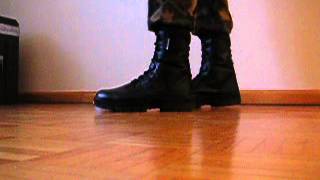 Army Boots stomping something [upl. by Dickman]