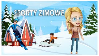 SPORTY ZIMOWE  Film edukacyjny dla dzieci [upl. by Zsuedat]