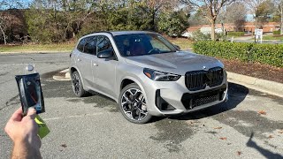 2024 BMW X1 M35i Start Up Exhaust Test Drive Walkaround POV and Review [upl. by Farmelo]