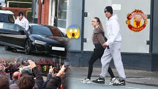 🔥 Mason Greenwood storms Manchester with Harriet ✌🏼 see how the Manchester United star [upl. by Akcinat]