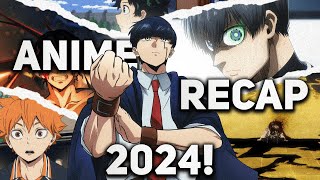 Anime Recap 2024 The Best Moments of the Year  Ani ZItsu [upl. by Notaes494]