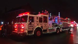 2015 WallingtonNj Fire Department Holiday Parade [upl. by Warden]