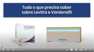 Tudo o que precisa saber sobre Levitra e Vardenafil [upl. by Eidok]