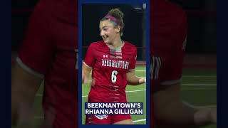 Beekmantown NY soccer player scores incredible goal from 40 yards [upl. by Ijat]