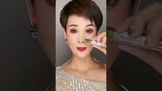 Nose Contouring Makeup Tutorial Beauty Tips beautihacks makeuptutorial beautips [upl. by Earlene835]