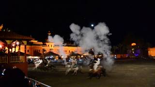 Tbourida The Moroccan Powder Game at Night [upl. by Anitsrik895]