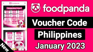 Foodpanda philippines voucher code in january 2024  Foodpanda voucher code  Foodpanda voucher [upl. by Einolem]