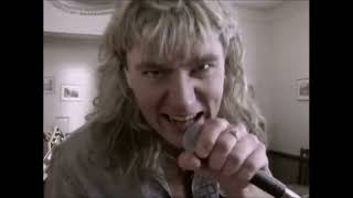 Def Leppard  Pour Some Sugar On Me version 1 UK concept Instrumental Music Video [upl. by Aala61]