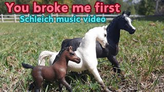 You broke me first Schleich music video [upl. by Eitteb]