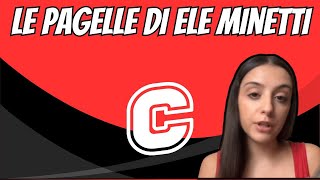 CagliariMilan le pagelle di Eleonora Minetti [upl. by Arihsat990]