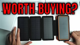 Best Solar Charger Power Bank Blavor PNW12 Pro Review [upl. by Duhl]