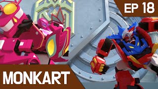 KidsPang MonKart Ep18 Megaroid Transform [upl. by Wanonah250]