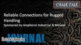 Reliable Connections for Rugged Handling  Amphenol Industrial and Mouser Electronics [upl. by Ninnette]