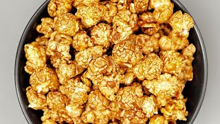 Make Caramel Popcorn in Minutes  the Delicious Easy Way [upl. by Lairbag]