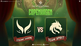 XG vs Team Spirit  The International 2024  Playoff Lower Bracket Bo3 VEENOMONDOTA KelThuzardDota [upl. by Eybbob]