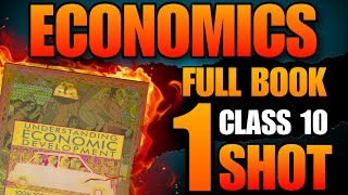 Class 10 FULL ECONOMICS in one shot🔥 Social science one shot class 10 CBSE 202324 [upl. by Llennoj]