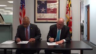 Governor Larry Hogan and Lt Governor Boyd Rutherford File for Reelection [upl. by Humfrid]