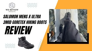 Salomon Mens X Ultra 3Mid Goretex Hiking Boots Review [upl. by Joycelin624]