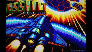 Assault  Amstrad CPC  Short gameplay [upl. by Lebatsirc704]