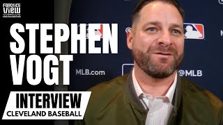 Stephen Vogt Reacts to Taking Over as Cleveland Manager Shane Bieber Trade Rumors amp Transition [upl. by Lehpar]