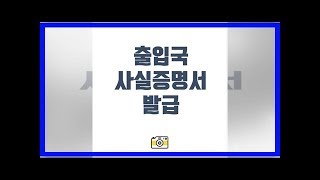 출입국사실증명서 발급 인터넷으로 쉽게 [upl. by Raskin]