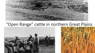 6 End of Cattle Drives Late 1870s and Early 1880s [upl. by Eico]